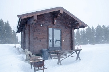 Теплая беседка